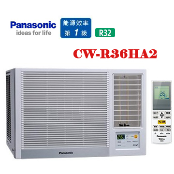 上揚家電-國際變頻窗型冷暖(CW-R36HA2/CW-R36LHA2)
