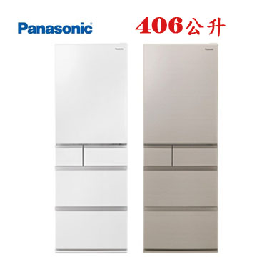 上揚家電-國際日製鋼板變頻五門冰箱406公升(NR-E417XT-N1/NR-E417XT-W1)