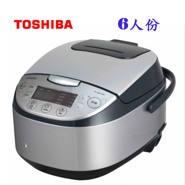上揚家電-東芝備長炭厚釜微電腦電子鍋6人份(RC-10DRTTW(K))
