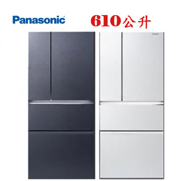 上揚家電-新上市~國際變頻無邊框岩板玻璃四門冰箱610公升(NR-D617XGS)